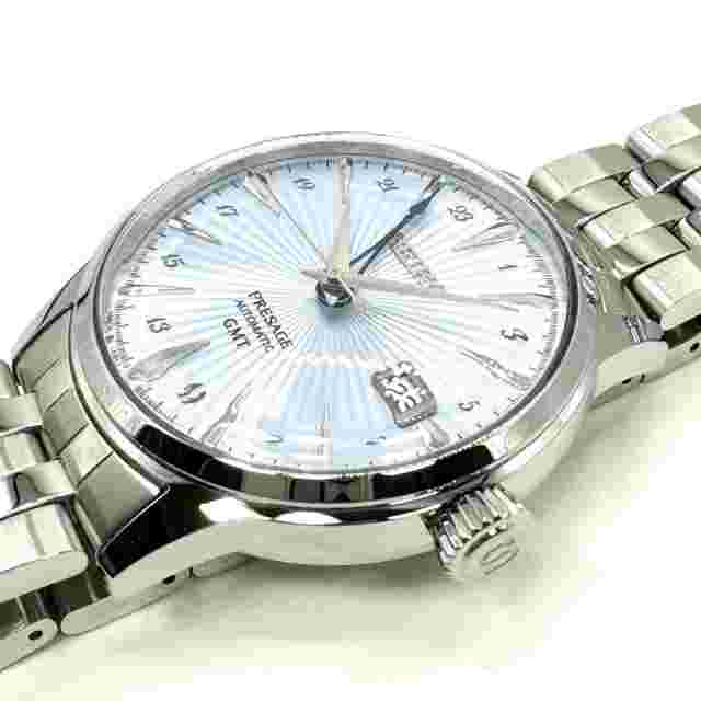 Seiko Presage SARY241 Automatic Men's Watch, Dual Time, 5ATM Water Resistance,