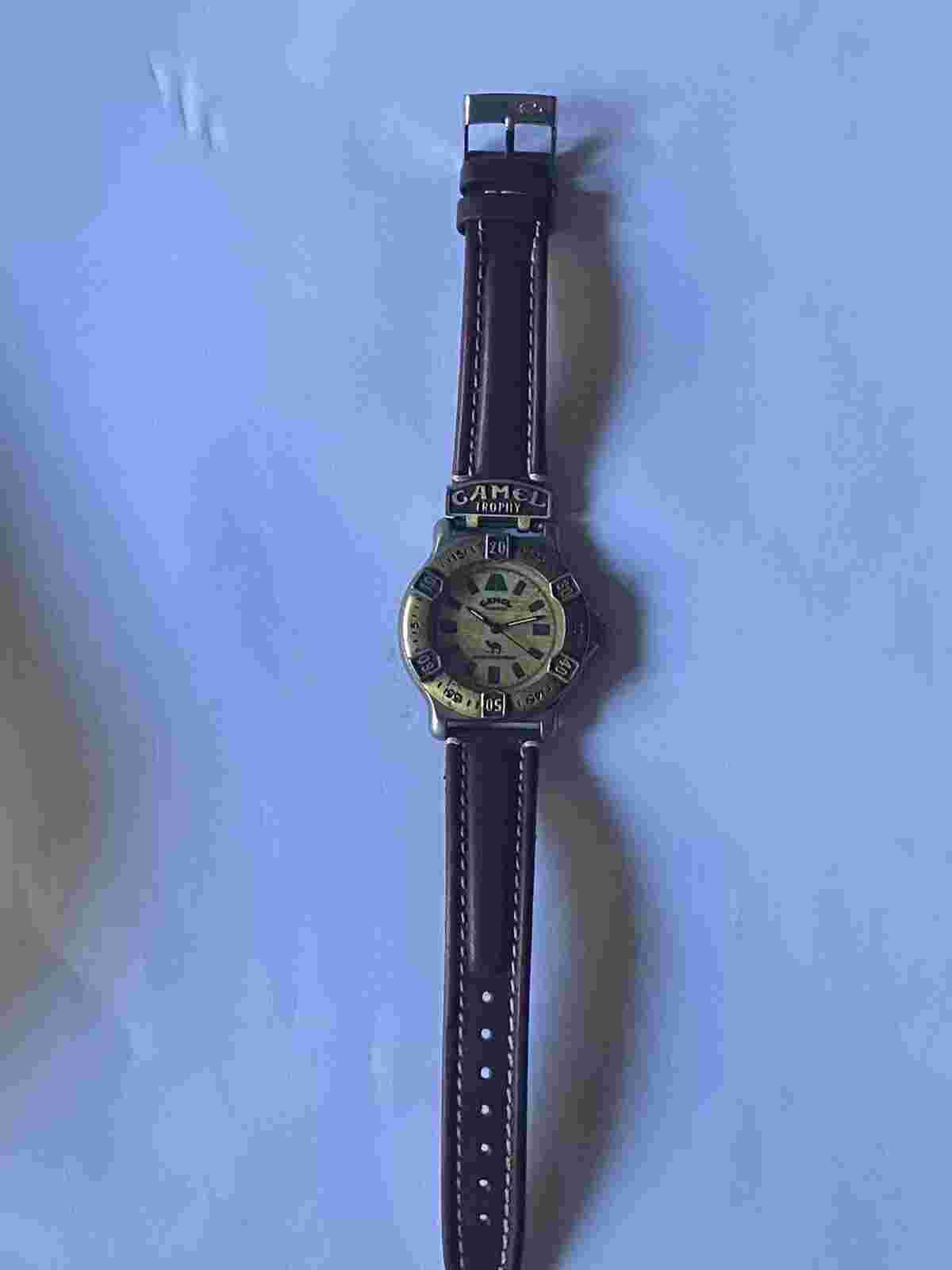 camel trophy quartz watch Good Condition running as new .