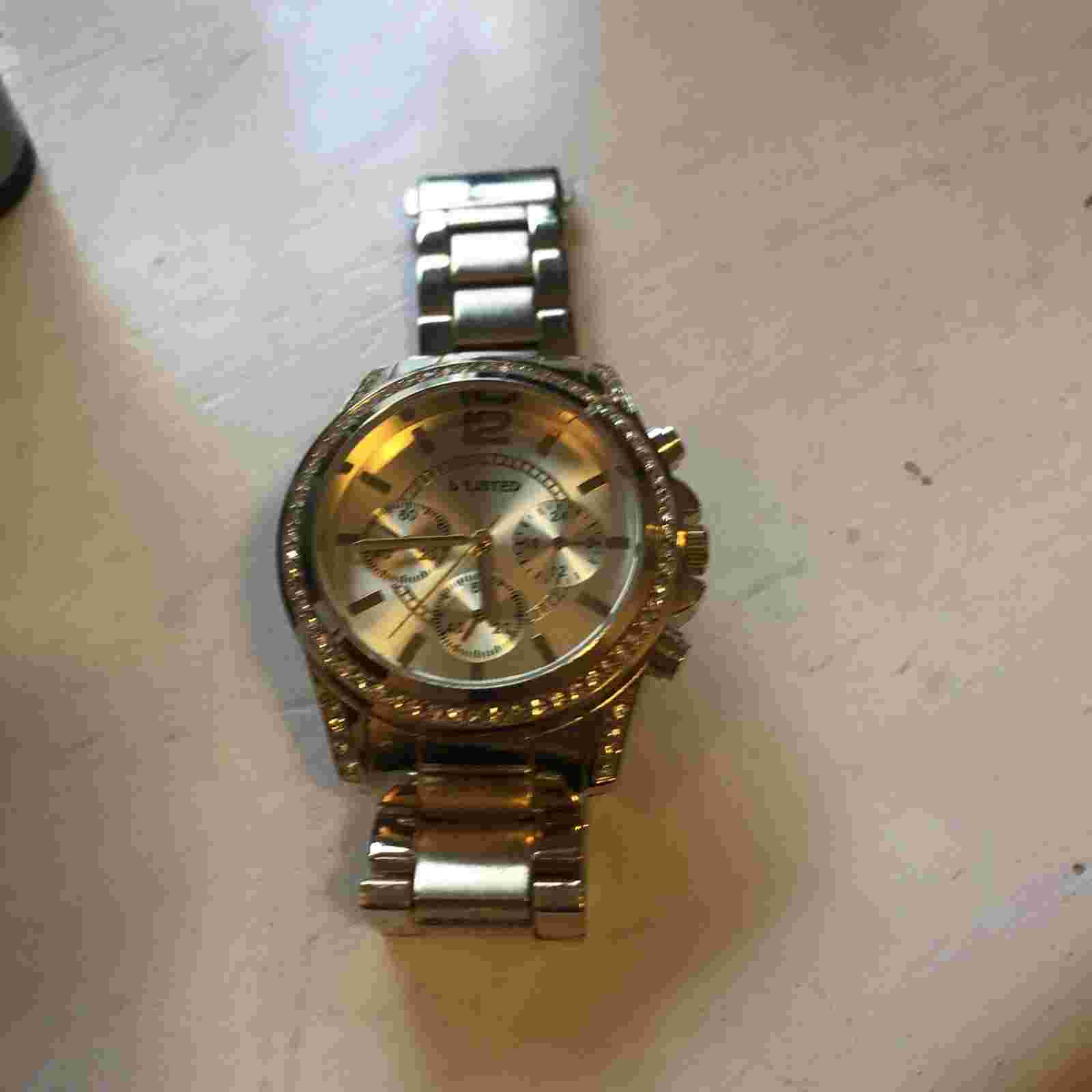 Unlisted Gold Mens Watch