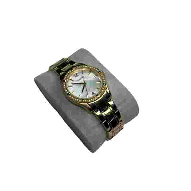 Accurist Mother Of Pearl Stainless Steel Golden Women’s Watch 1U01 Working