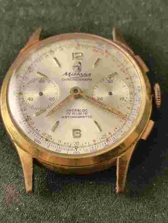 Chronograph Landeron Cal 248 Mens Watch