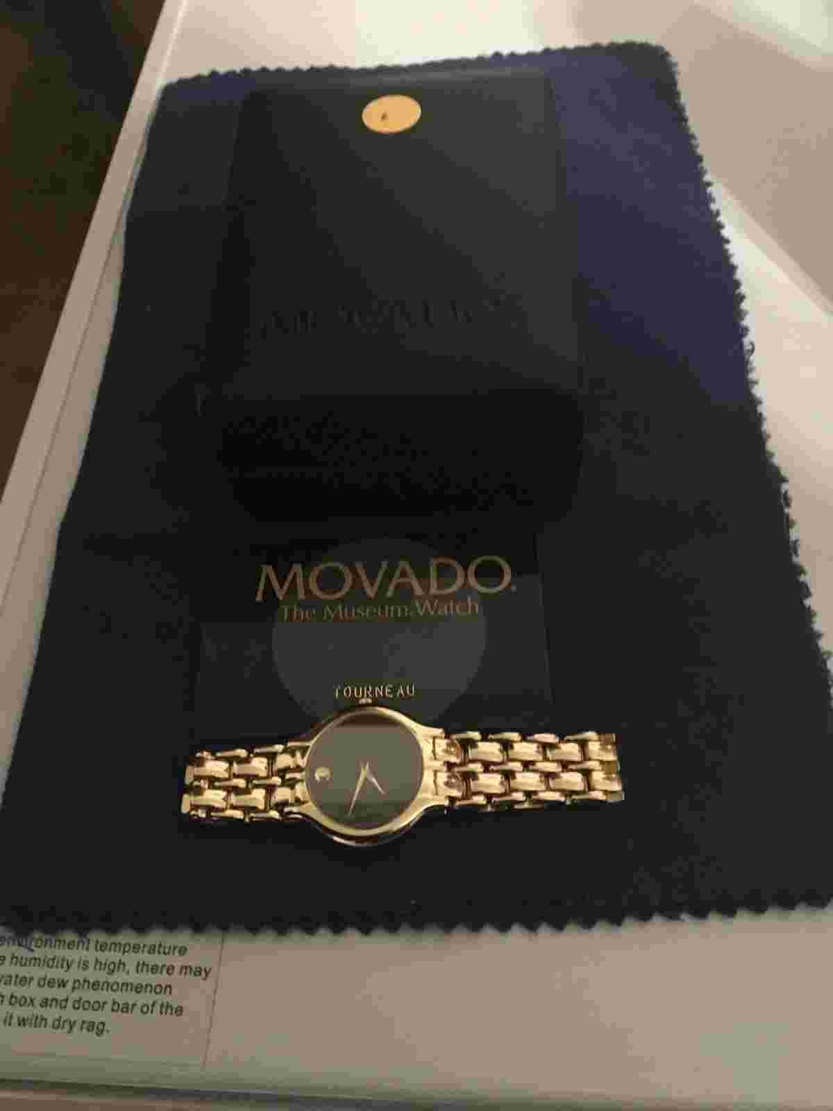 Movado Museum 14k Solid Yellow Gold Mene’s Watch W/box. Only Serious Buyers...