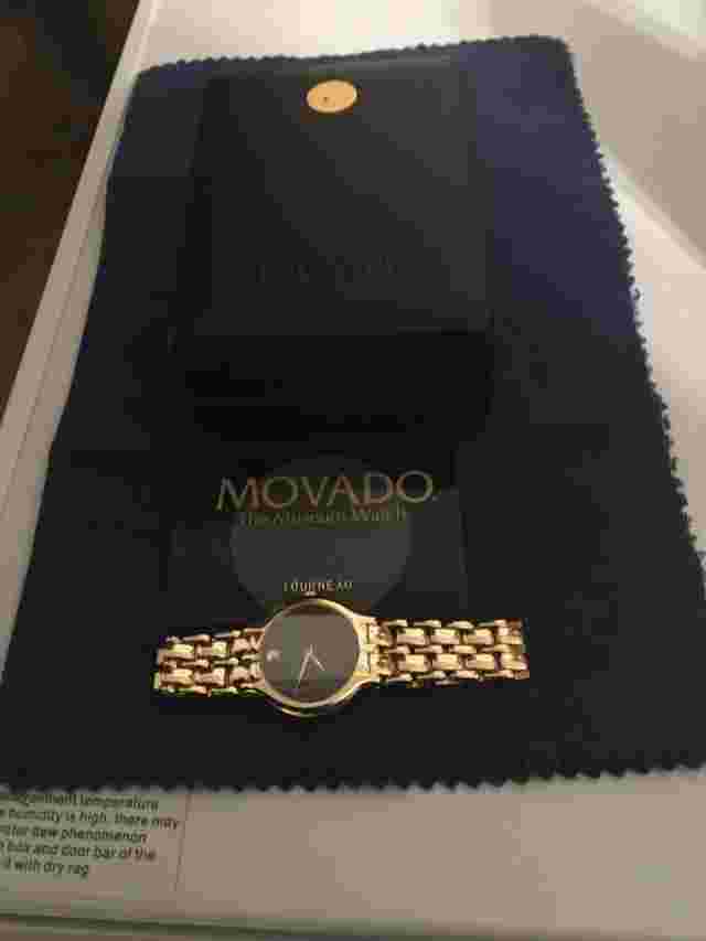 Movado Museum 14k Solid Yellow Gold Mene’s Watch W/box. Only Serious Buyers...