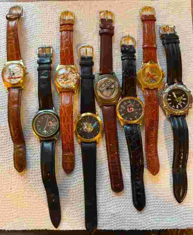 Warner Bros vintage character watches Lot