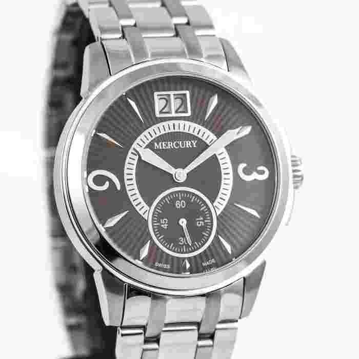 Mercury Chronograph Watch - Swiss Made Men's Watch - ME365-SS-4.Other