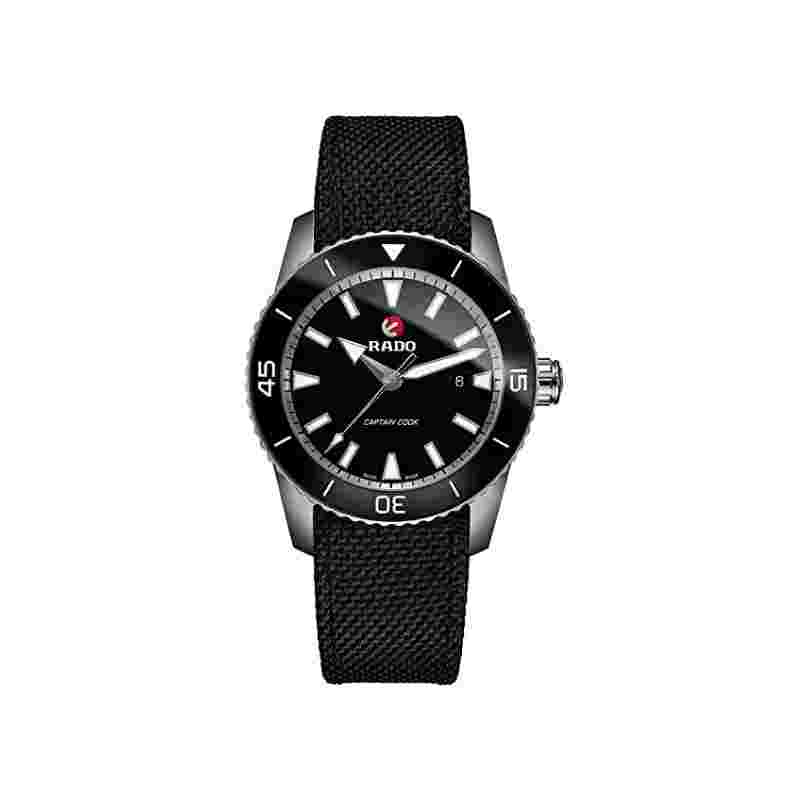 Rado Hyperchrome Captain Cook Automatic Black Dial Men's Watch R32501156