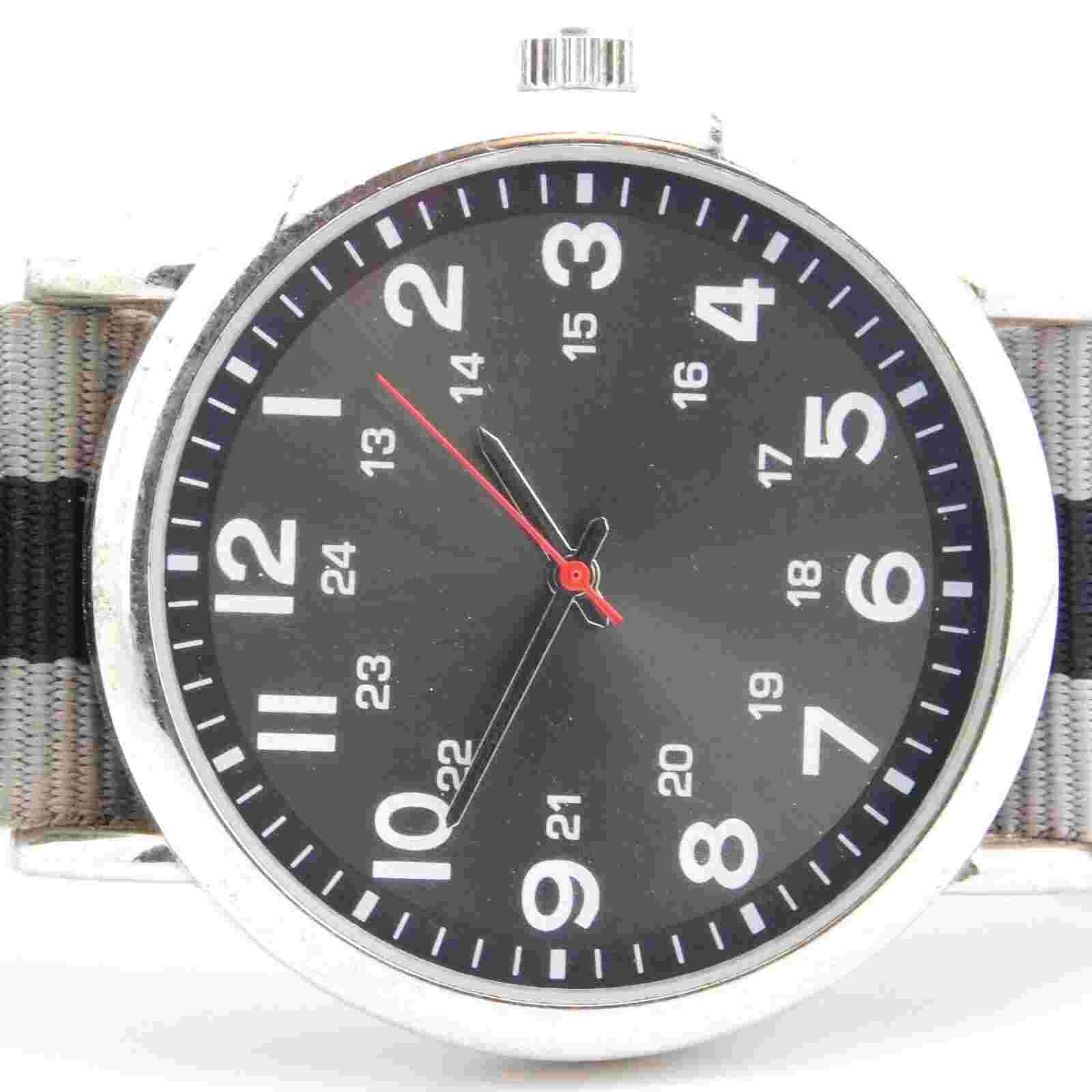 FMD FMDPU117 Nylon Band Quartz Analog Men's Watch New Battery