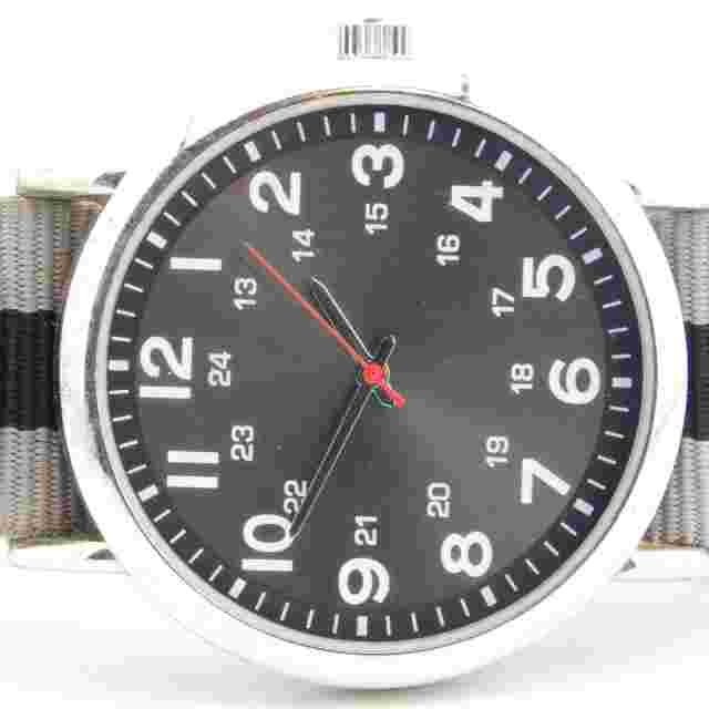 FMD FMDPU117 Nylon Band Quartz Analog Men's Watch New Battery