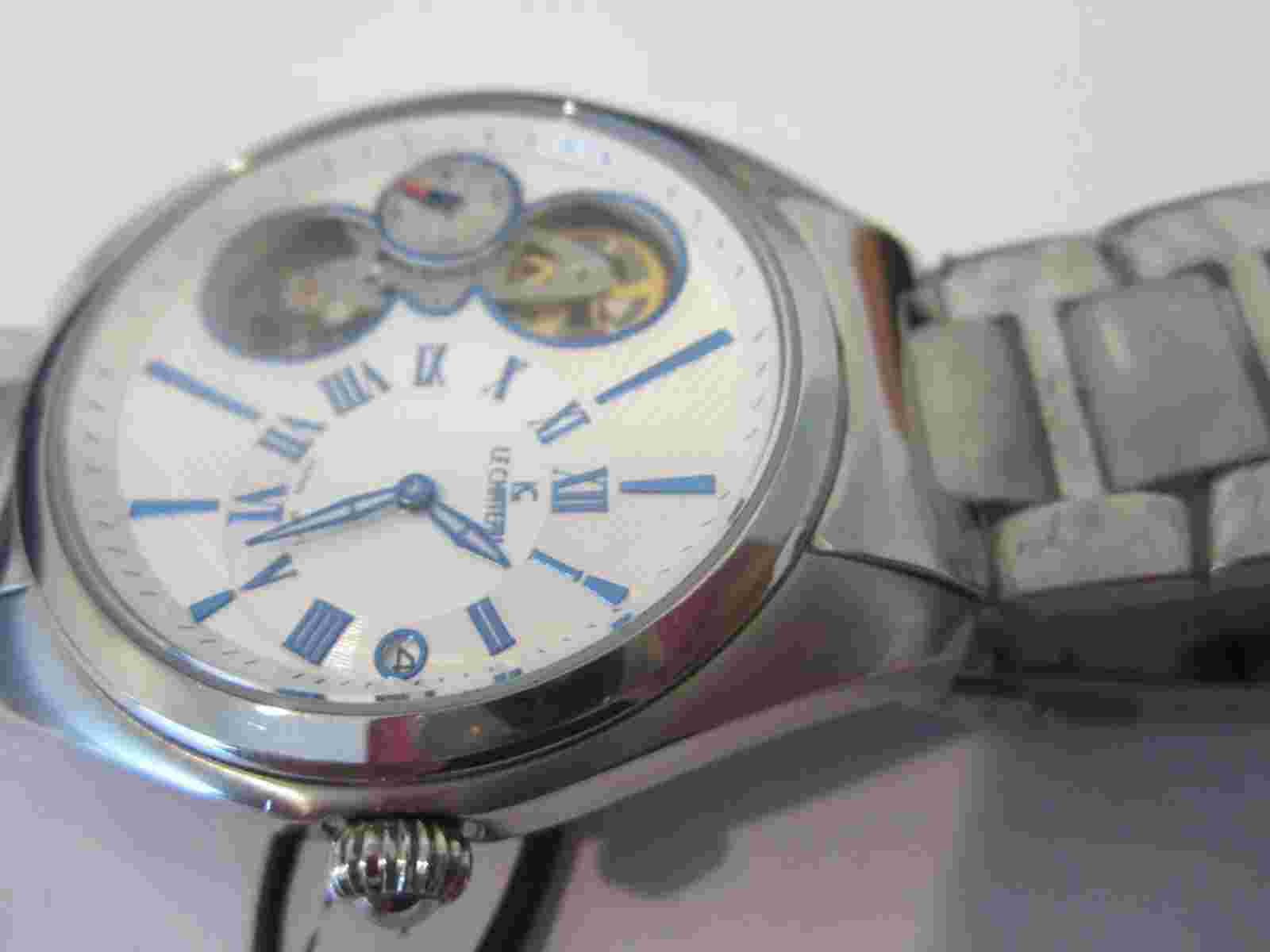 LE CHATEAU JAPAN MEN'S WATCH  AUTOMATIC ALL S/S ORIGINAL LC5704 NEW
