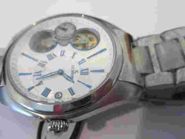 LE CHATEAU JAPAN MEN'S WATCH  AUTOMATIC ALL S/S ORIGINAL LC5704 NEW