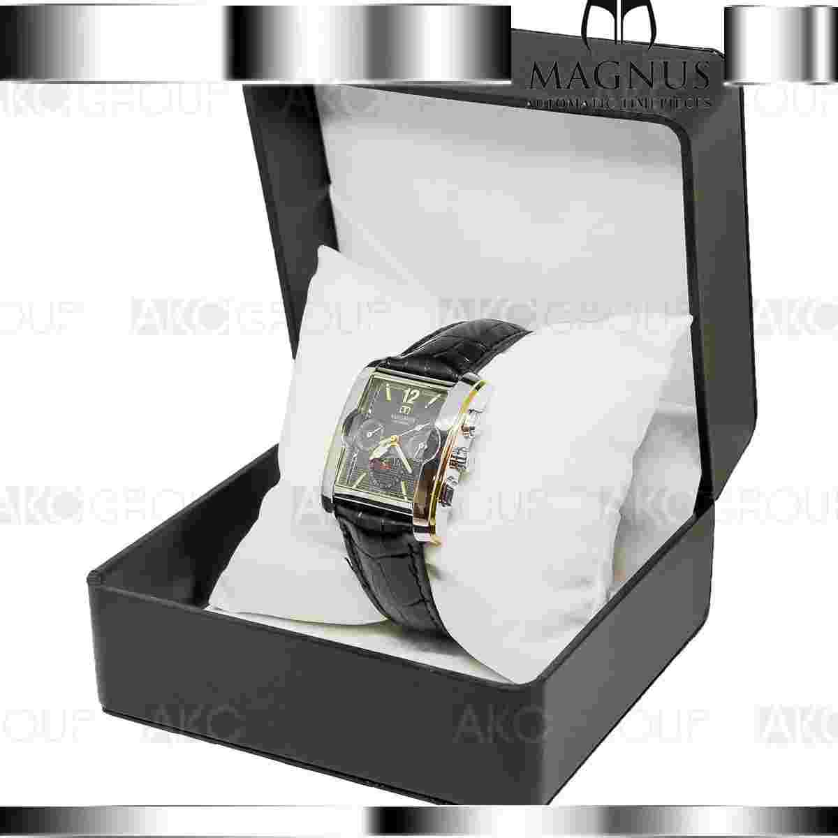 Magnus M112MTB92 Torino Chrome Stainless Steel Automatic Mens Watch