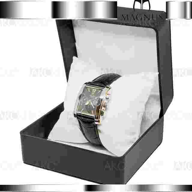 Magnus M112MTB92 Torino Chrome Stainless Steel Automatic Mens Watch