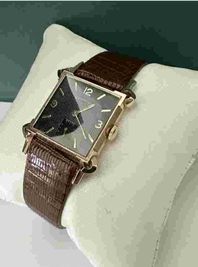14k Solid Gold Watch Men’s Vintage Wittnauer Revue, New Band , Exalent Condition