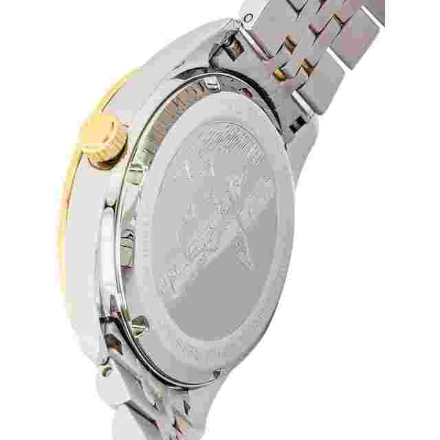 Watch LORENZ Men Geneva Day-Date Two-Tone / White 30119BB