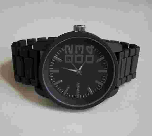 Men's Miykon Brown Mate Finish Fashion Dressy Casual Link Wrist Watch