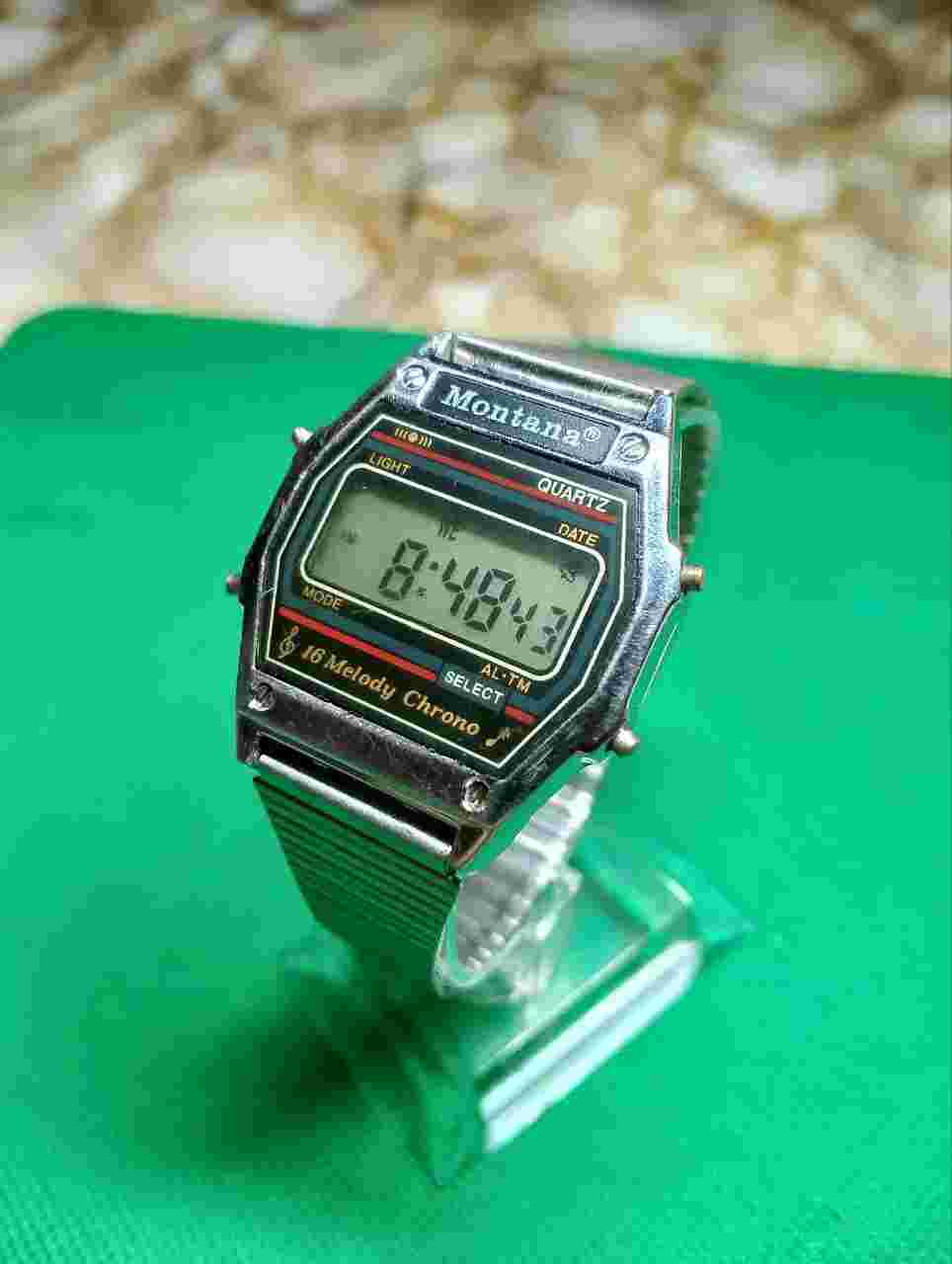 Watch Montana Vintage Digital Alarm Melody Chrono Retro Legend Soviet Union USSR