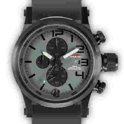MTM HC3-SB4-GREY-GR2B-A Quartz unused w/Box international warranty MEN'S Auth