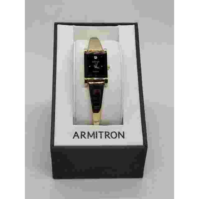 Armitron Women's Diamond-Accented Bangle Watch#3