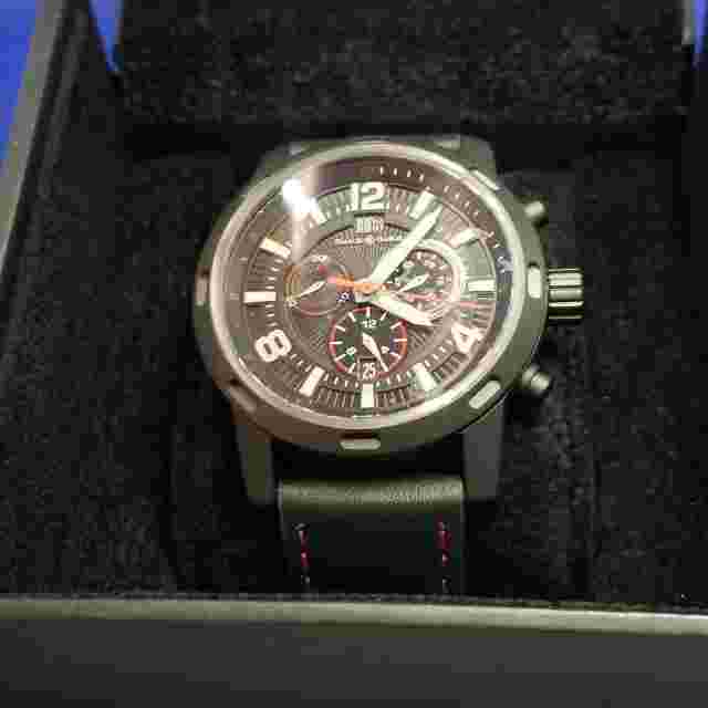 Buech & Boilat Baracchi Men's Swiss Chronograph Watch, Excellent Preowned Cond