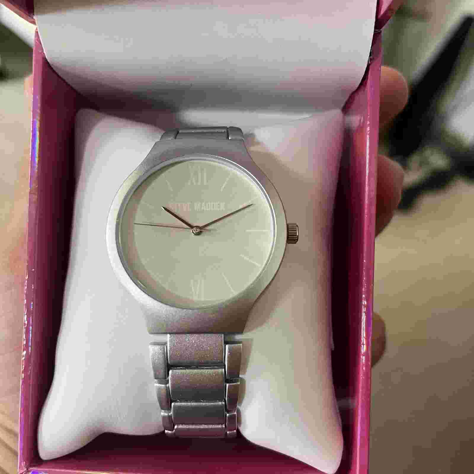 steve madden watch with box