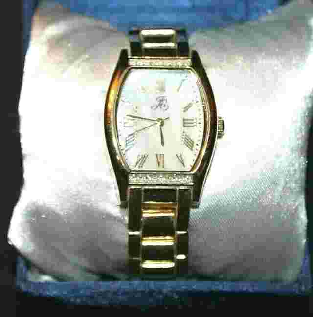 Jaclyn Smith Ladies' Crystal Rimmed Fashion Wristwatch Watch - Pick