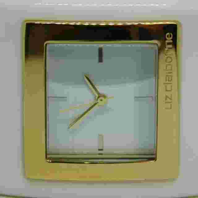 LIZ CLAIBORNE LC1025 Two Tone Quartz Analog Women's Watch Sz. 6 3/4" New Battery