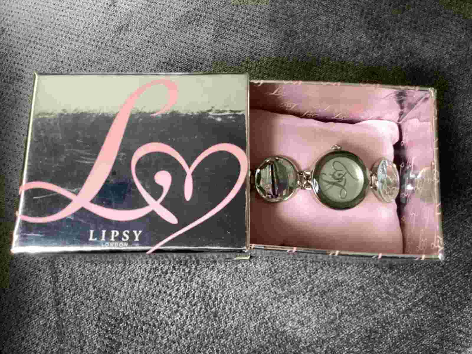 Lipsy of London Stone Encrusted Watch new in box