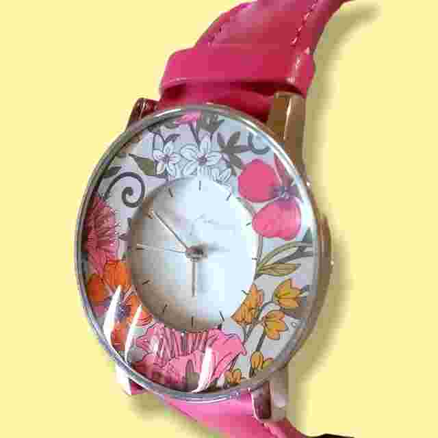 Vera Bradley Pink Floral Watch