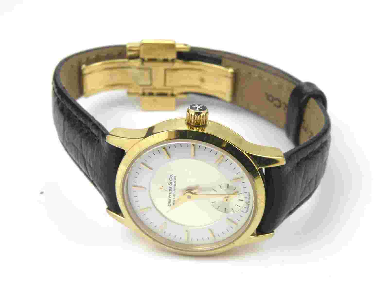 Dreyfuss & Co Swiss Hand Made Ladies 5589 Classic Dress Watch