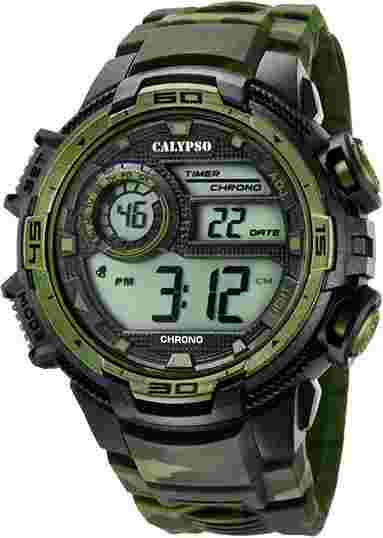 Calypso X-Trem Digital Chronograph Men's Watch 100M K5723/2