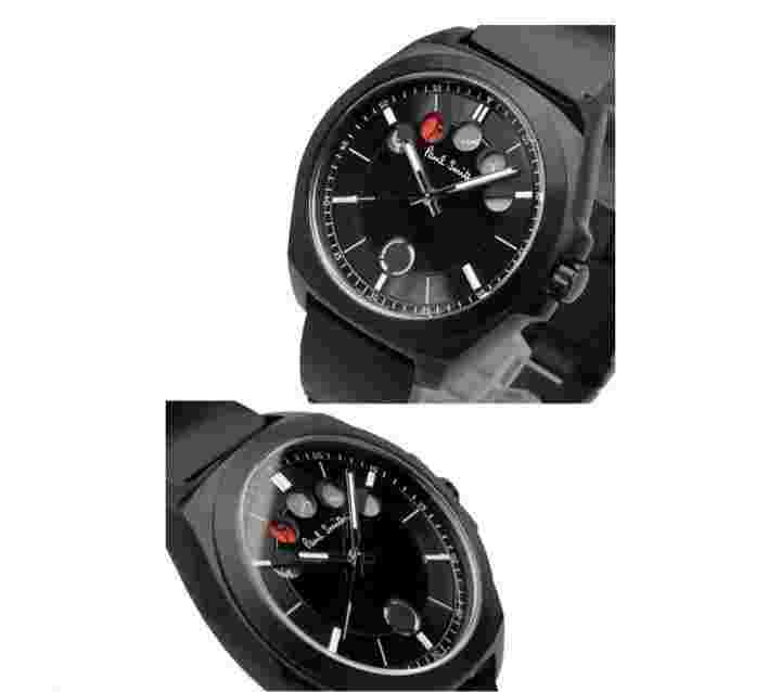 Watch Paul Smith Five Eyes Sweep Second 20th Anniversary Black Made in Japan