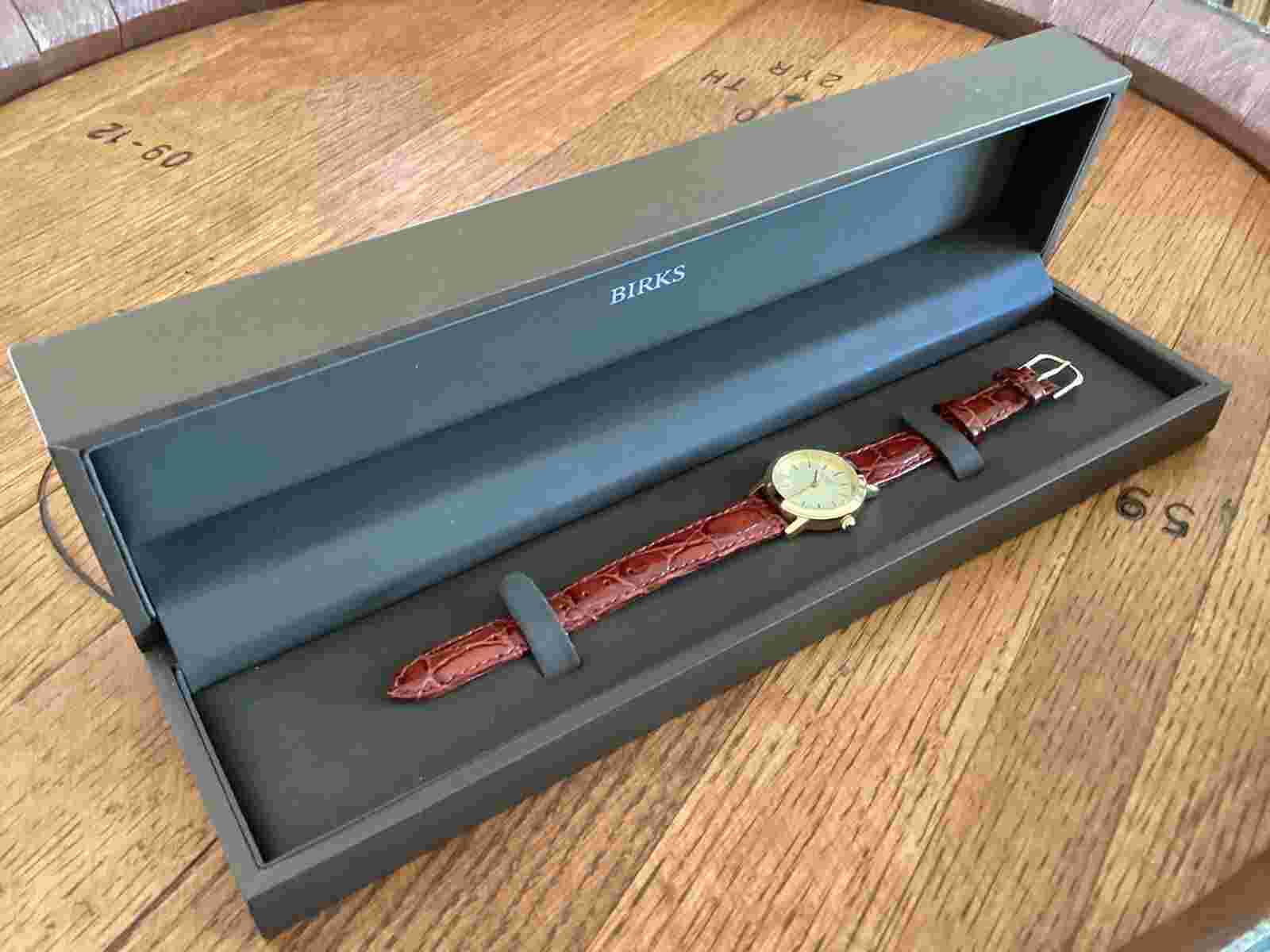 Birks Ladies Quartz WristWatch With Champaign Dial- Henry Birks And Sons-NIB !