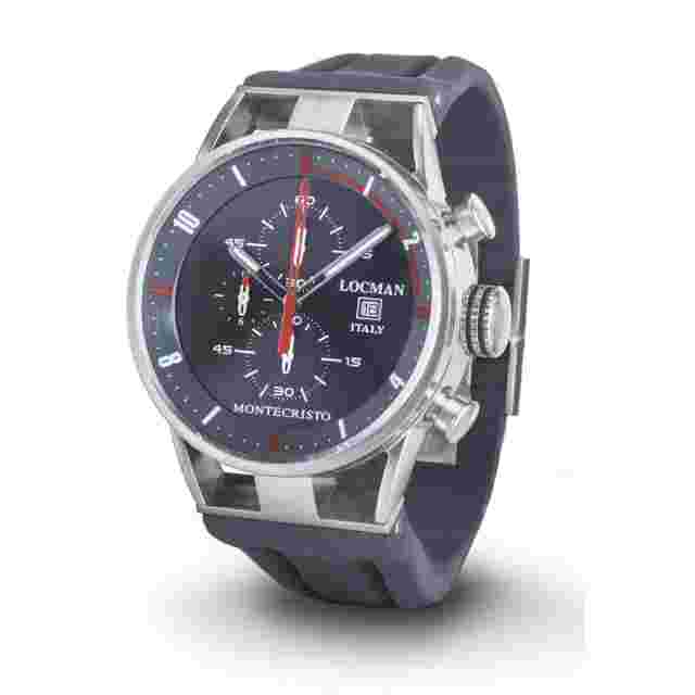Locman - Man - 0515V01-00GYRPSA - Locman Montecristo Rattrapante Chronograph Aut