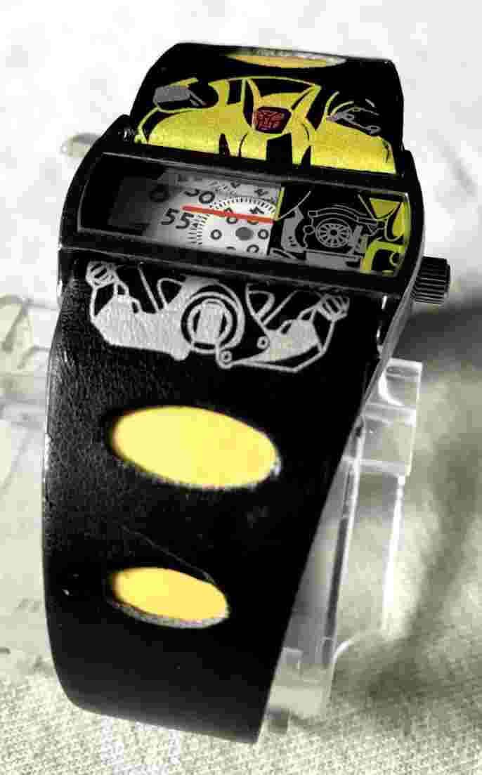 Jump Hour style watch Transformers Hasbro for parts or repair vintage 2007