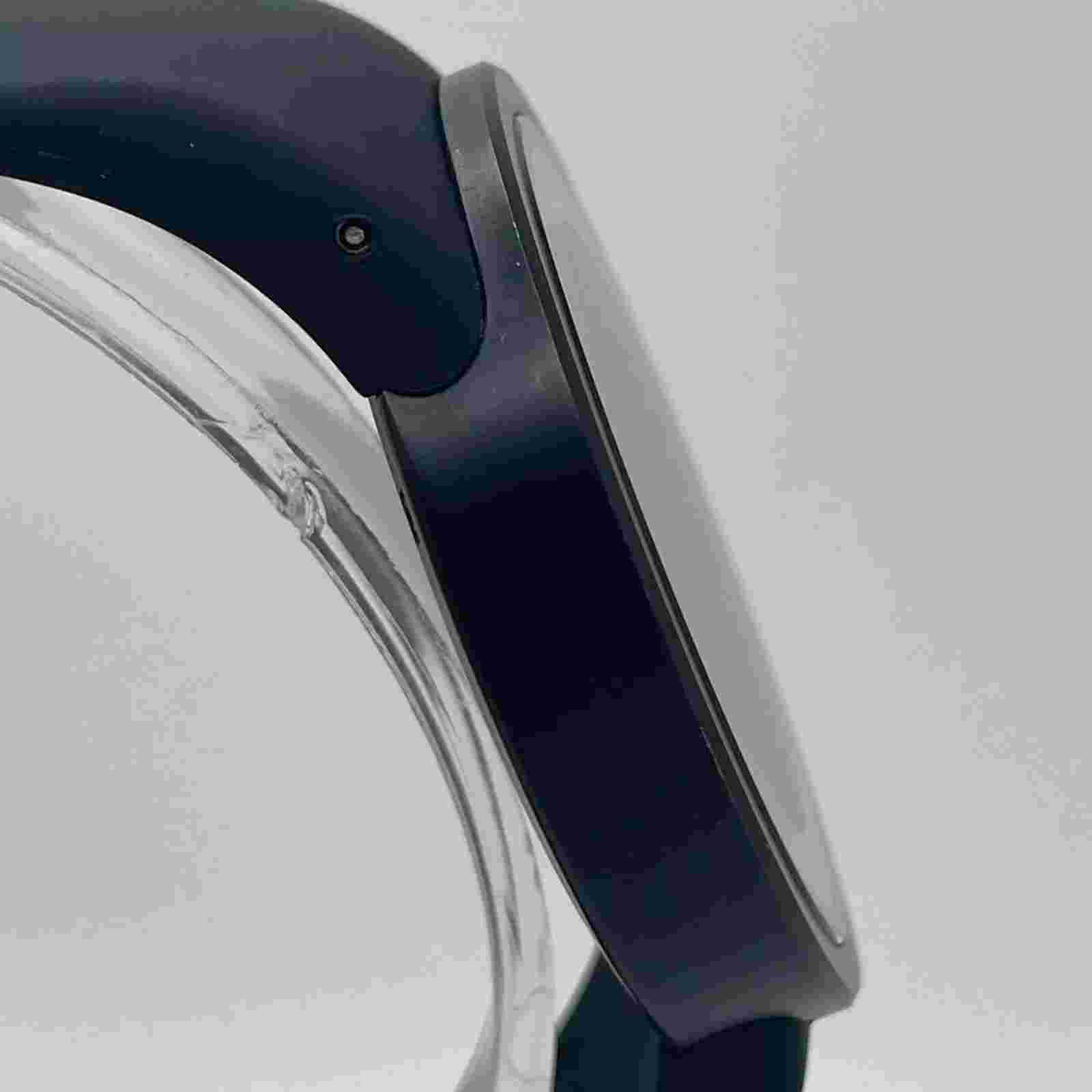 Ziiiro Eclipse Watch Unisex Quartz Analog Minimalist Design 43mm Case Black Band