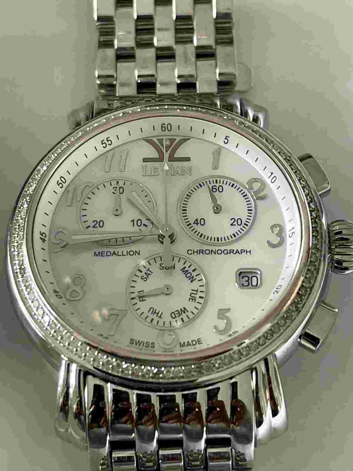 Le Vian Chronograph Watch - Stainless Steel