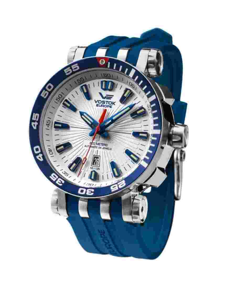 VOSTOK EUROPE Men Analog Automatic Casual Watch Classic Dress White Dial Waterpr