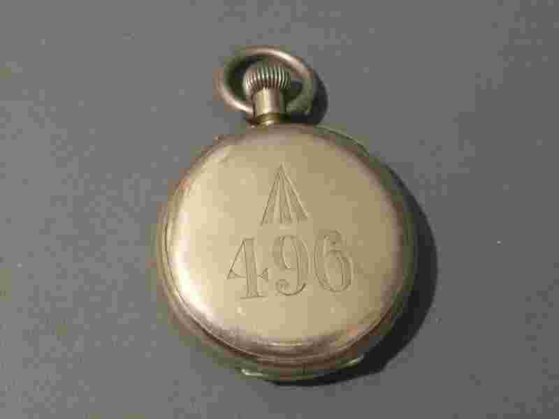 Rare Benson Military Issue Pocket Watch Telegraphy Morse Code Dial
