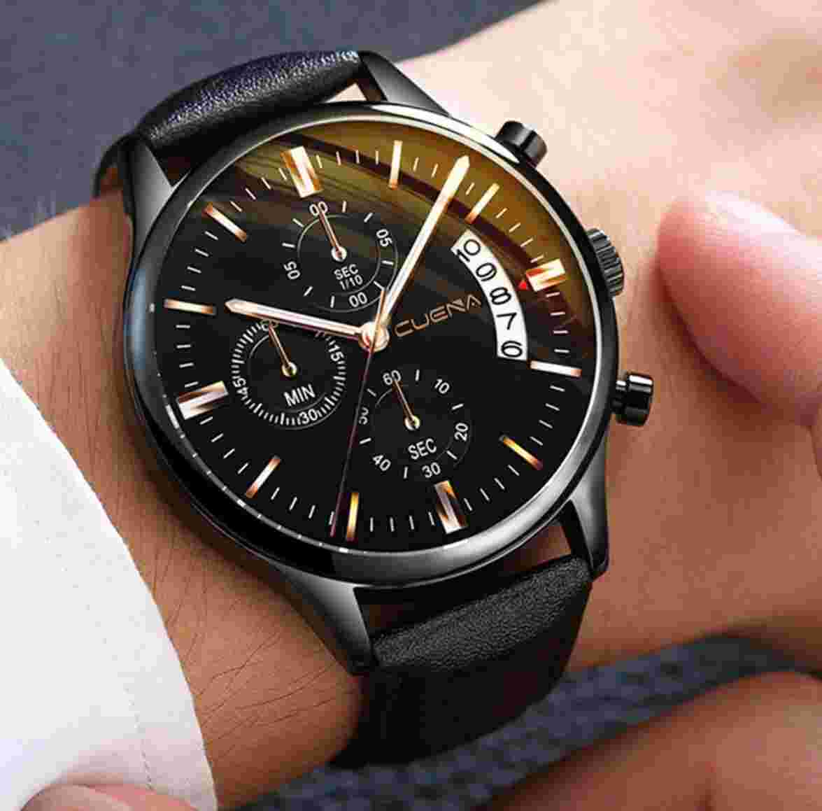 Cuena Professional Elegant Analog Quartz Casual Watch