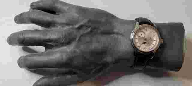 B Swiss Prestige 38mm Moonphase 26 Jewels Automatic Men's Watch