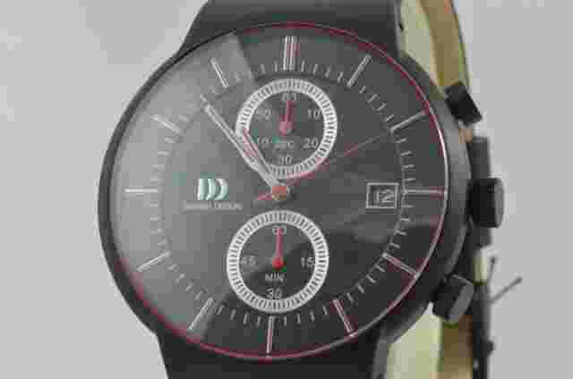 Danish Design Quartz Men's Watch 39MM Steel New Unworn Pretty 3 Chrono