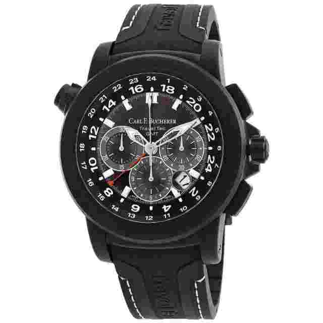 Carl F. Bucherer Patravi Men's Black Watch - 00.10620.12.33.01