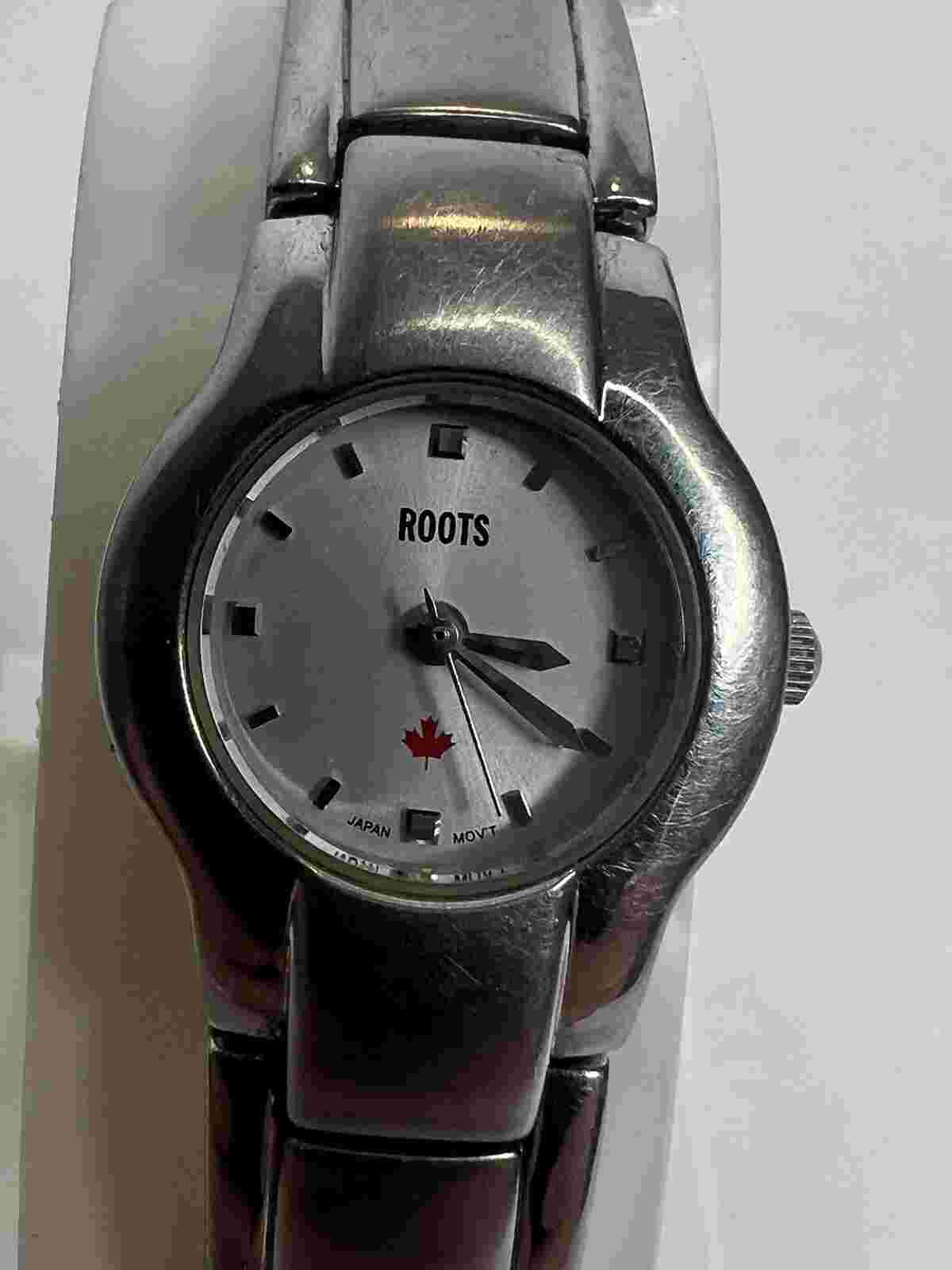 ROOTS Canada Wrist Watch  Ladies working  Stainless Steel Japan Movement