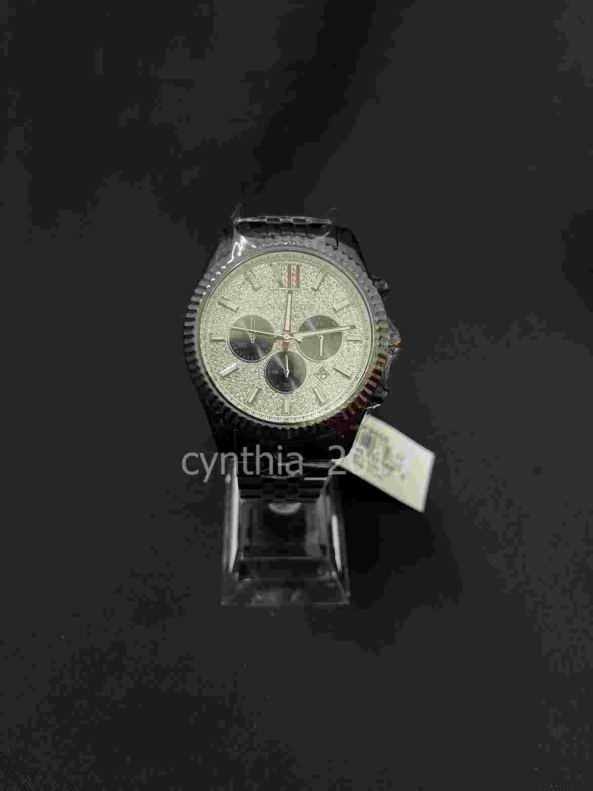 Michael Kors Lexington Silver Men's Watch - MK8605