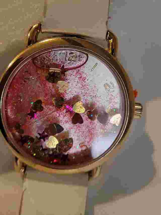 Floating Hearts & Stars Young Adult Watch