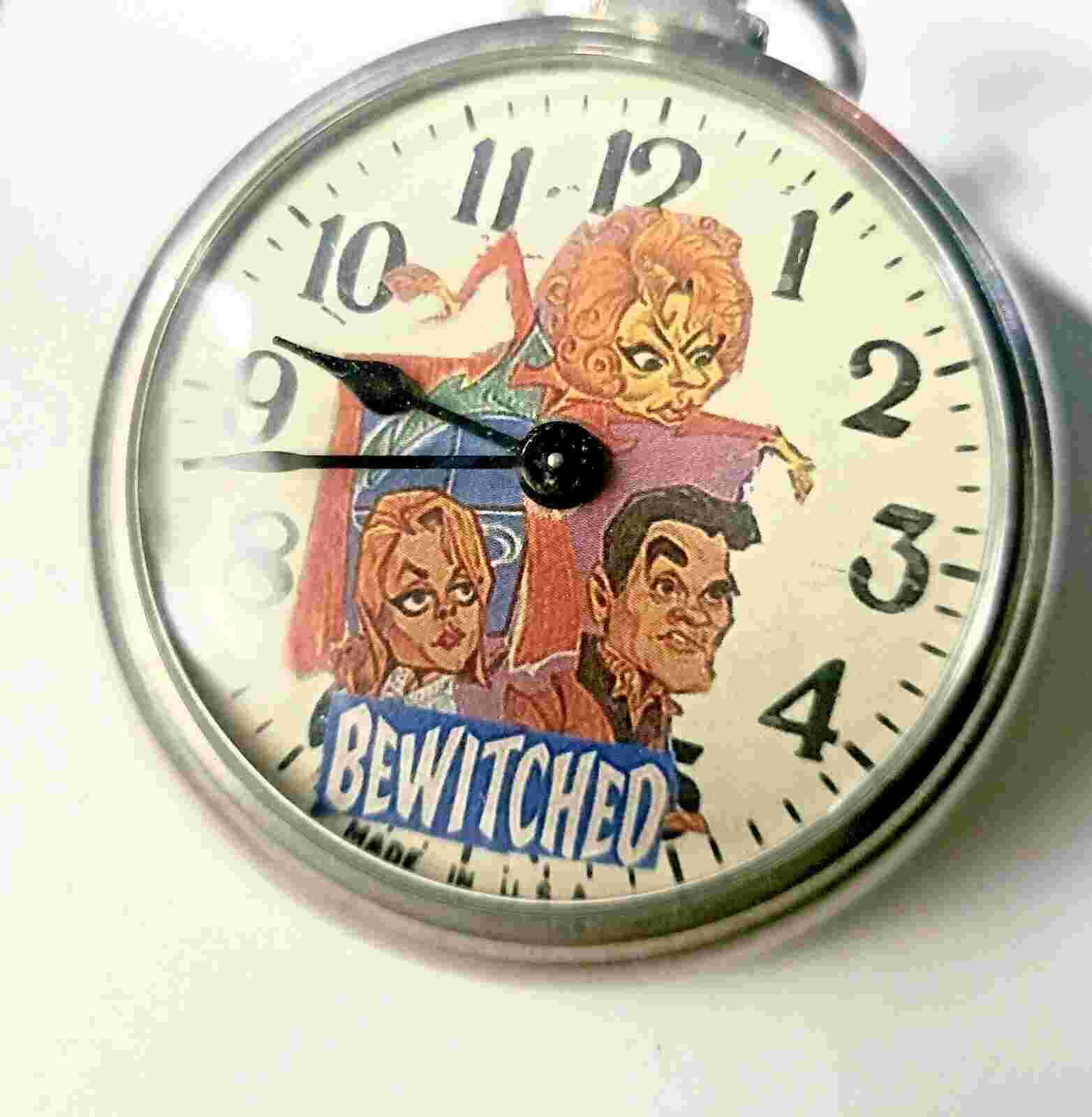 BEWITCHED TV SHOW POCKET WATCH SERVICED PROMO ITEM LESS THNA 500 PRODUCED   1964