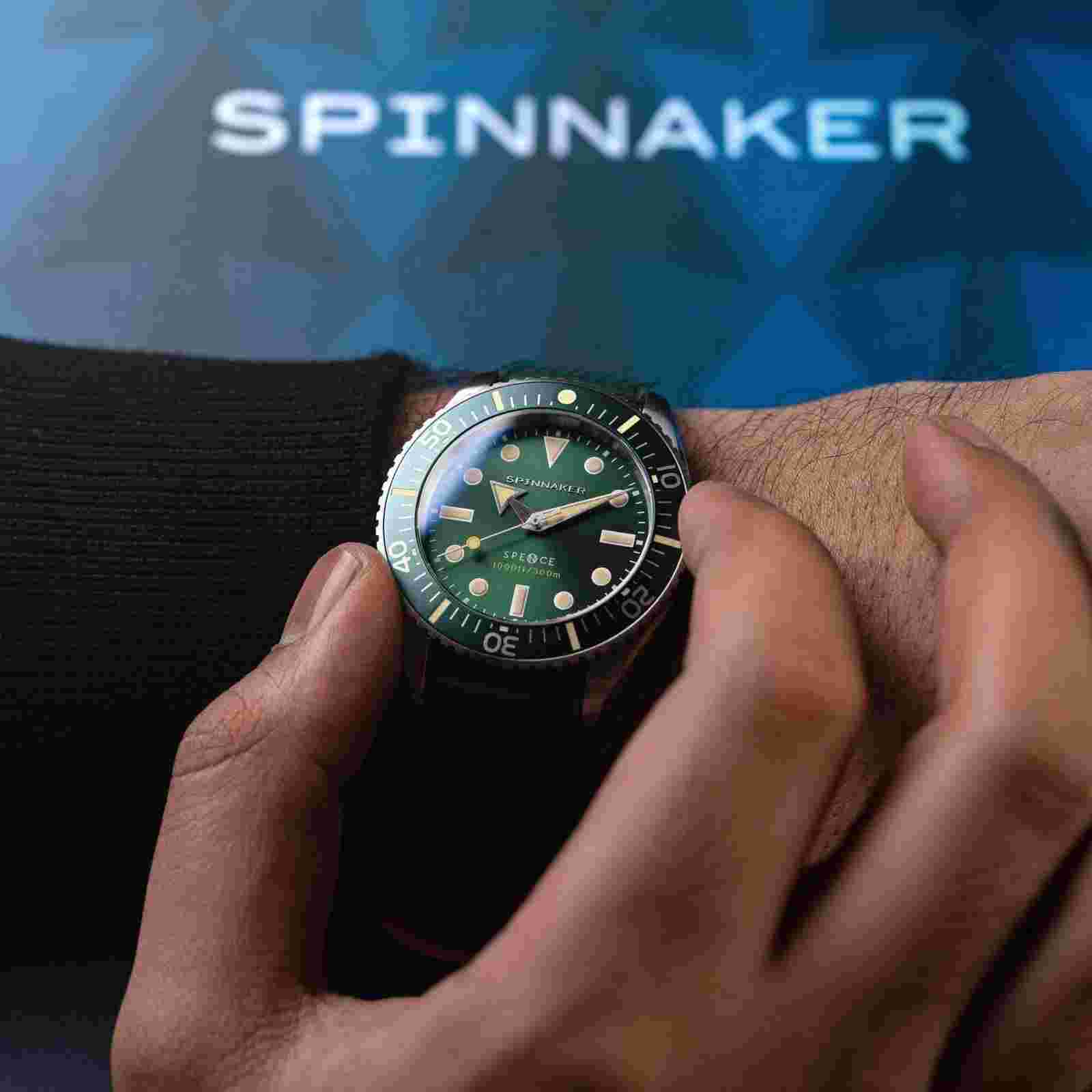 Spinnaker Spence 300 Automatic Olive Men's Watch SP-5097-88
