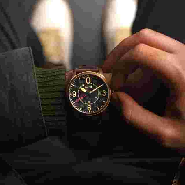 AVI-8 Smith Automatic 42mm Wristwatch AV-4090-06