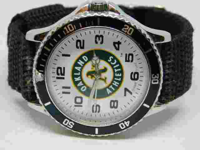 Game Time MLB Series Oakland Athletics Quartz Analog Men's Watch New Battery