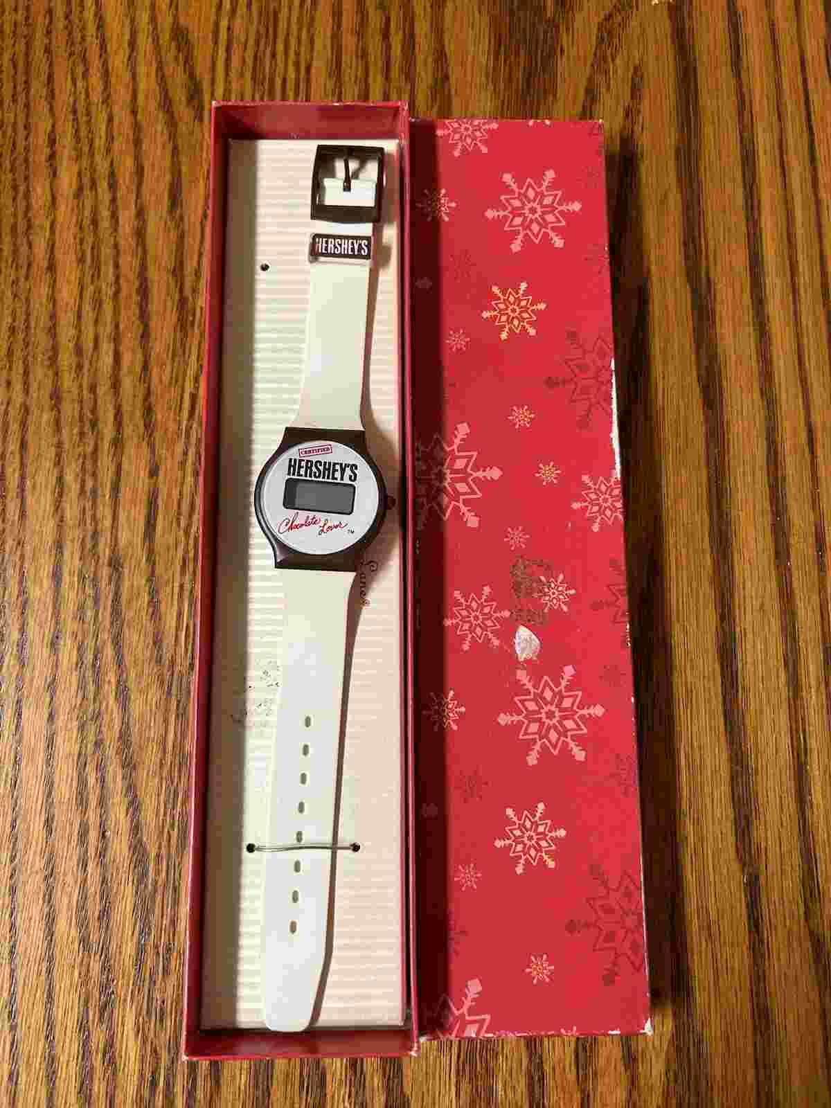 Vintage Certified Hershey's Chocolate Lover Digital Wristwatch - 1988